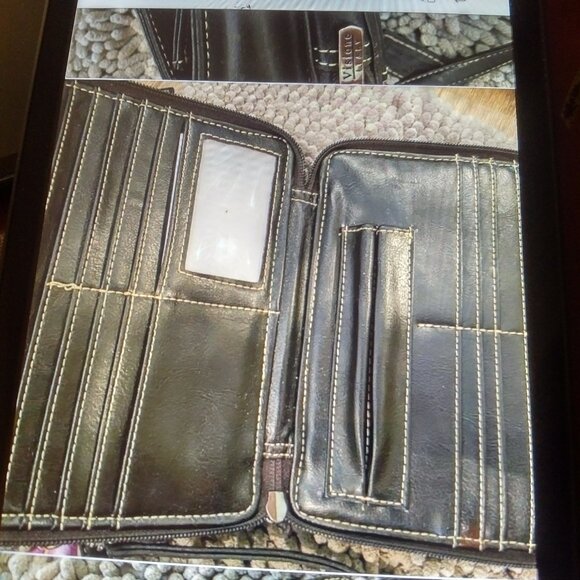 Black Italian designed shoulder bag - Picture 12 of 13